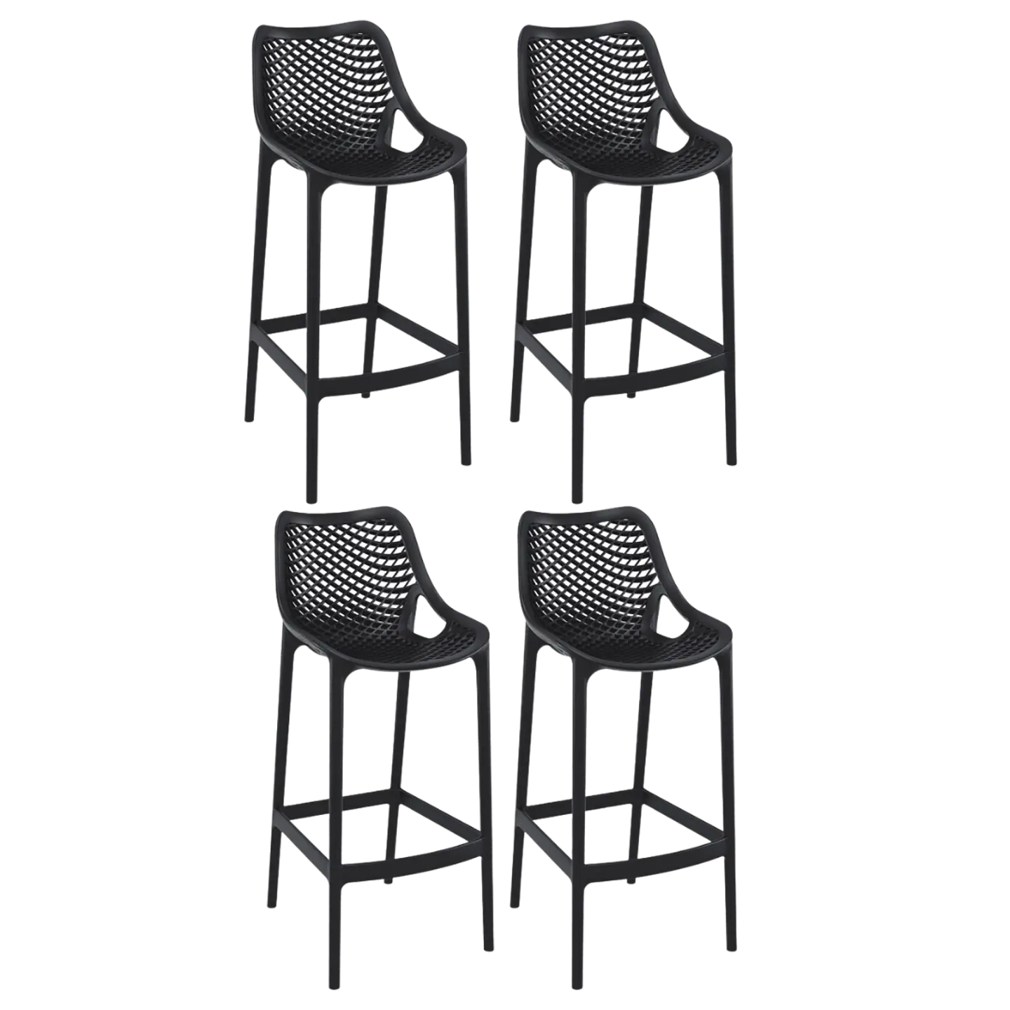 Pack 4 Taburetes Euro Basic 75cm  1