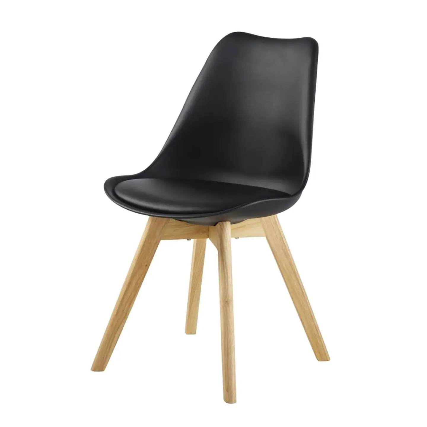 Pack de 4 Sillas Eames Oak Acolchadas  2