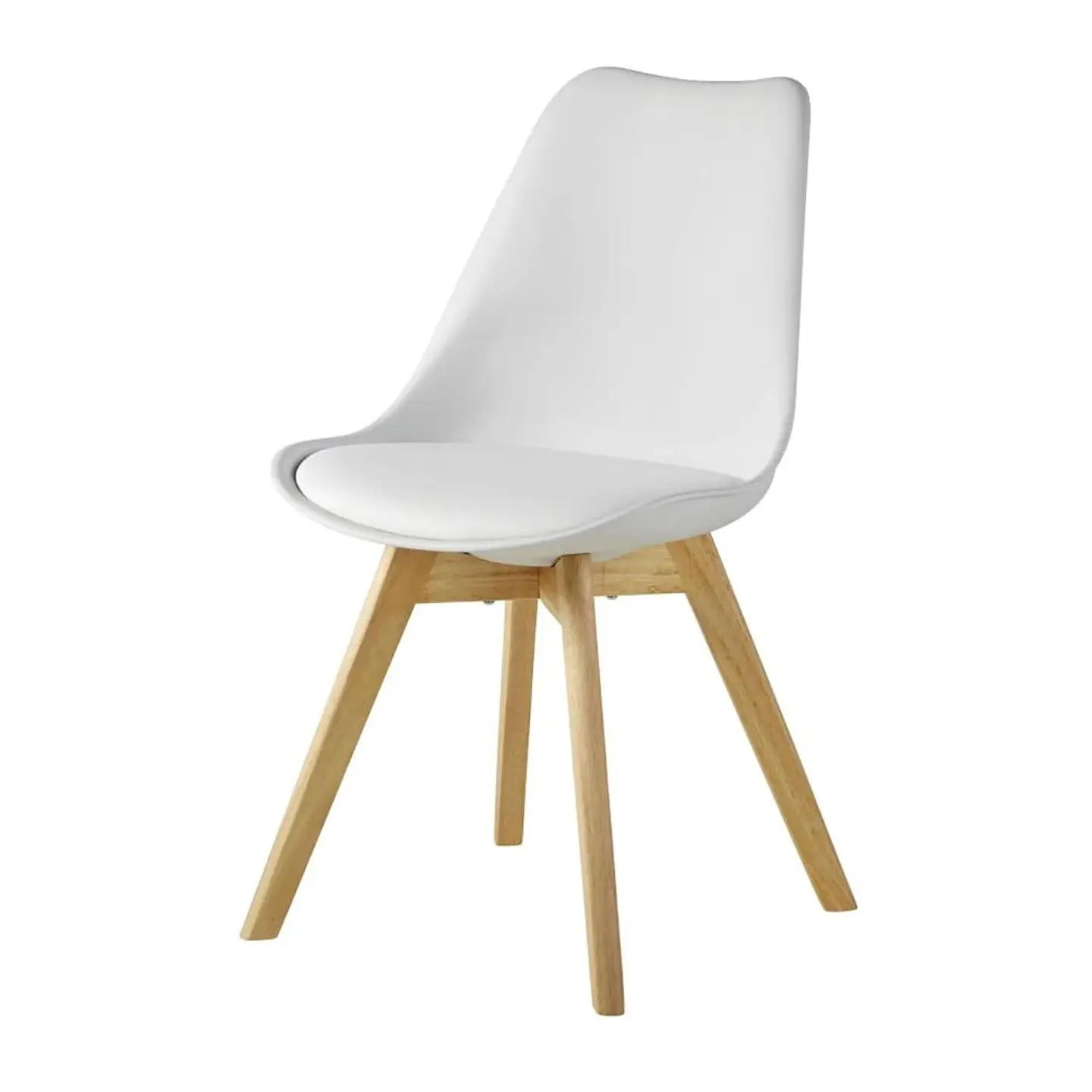 Pack de 4 Sillas Eames Oak Acolchadas  4