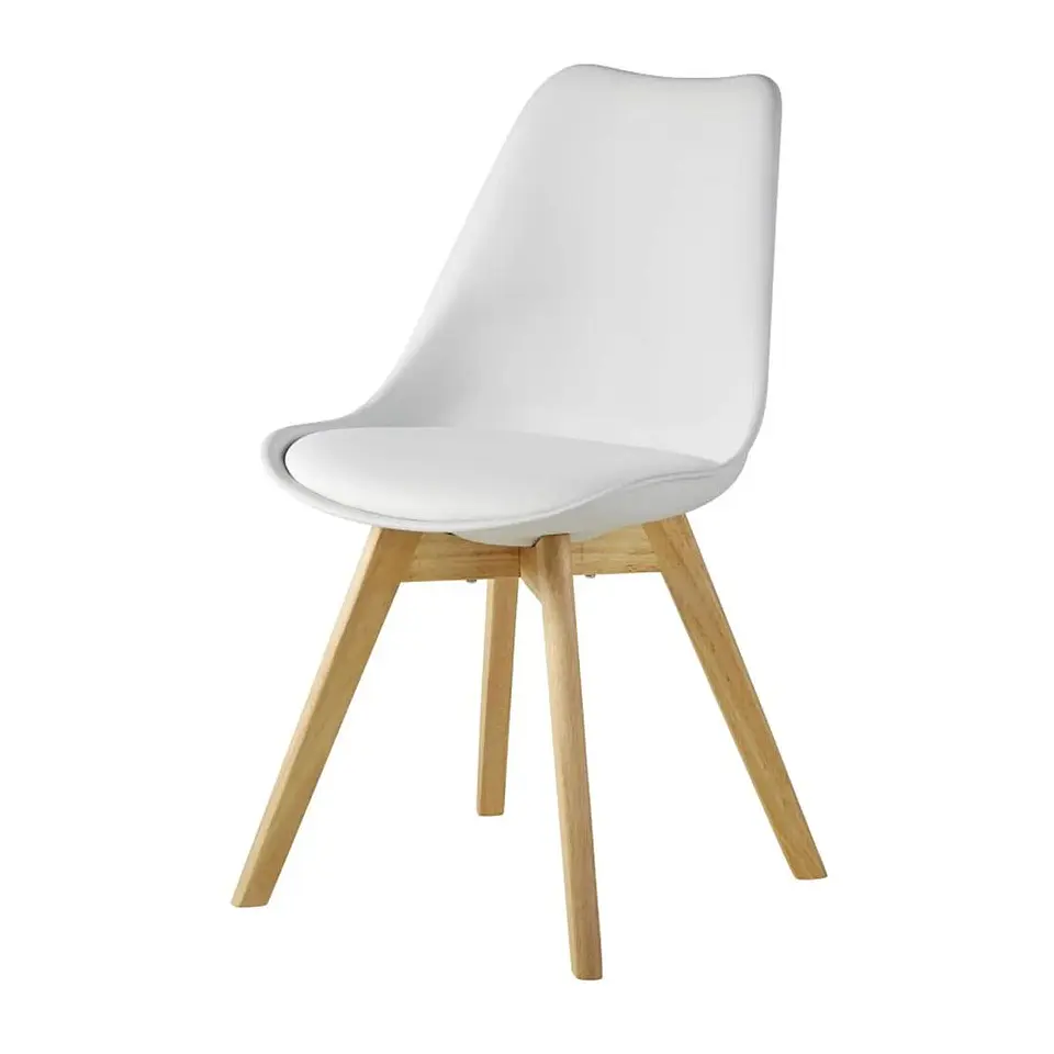 Pack de 4 Sillas Eames Oak Acolchadas  4