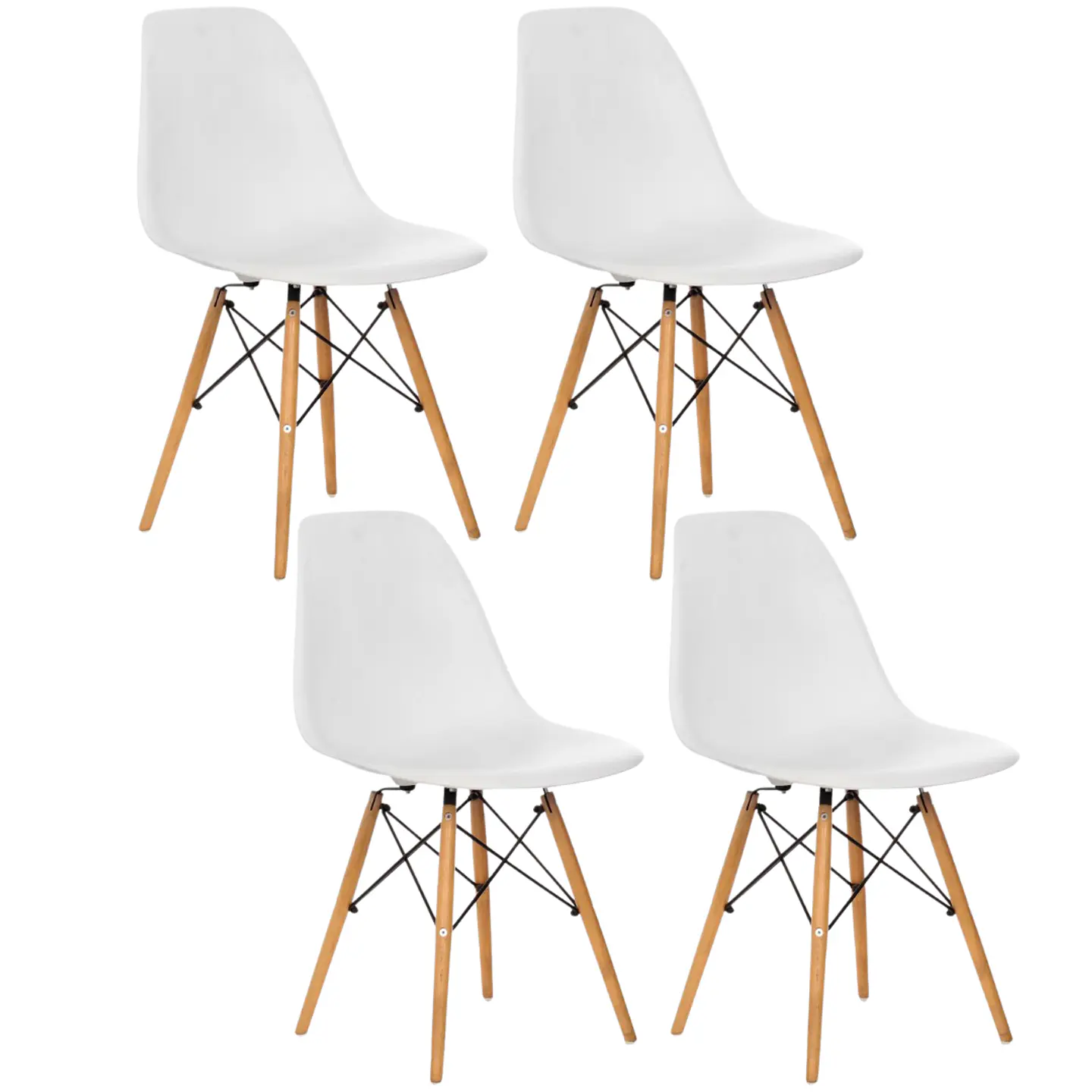 Pack 4 Sillas Eames  3