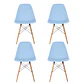 Pack 4 Sillas Eames  - Miniatura 11