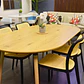 Comedor Wood Extensible + 4 Sillas Aia - Miniatura 2