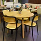 Comedor Wood Extensible + 4 Sillas Aia - Miniatura 5