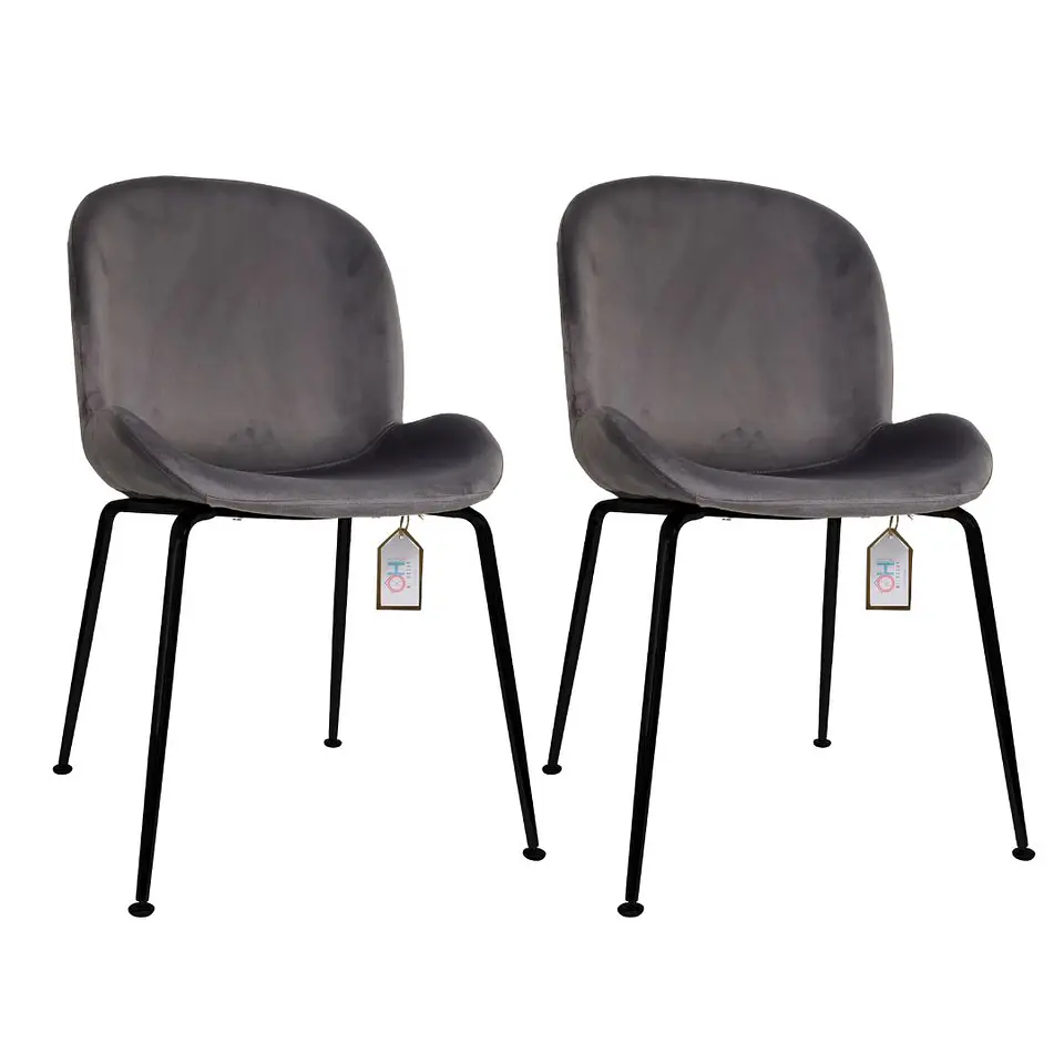 Pack de 2 Sillas Berta Velvet PN 3