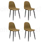Pack 4 Sillas Eames Lino PN - Miniatura 1