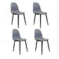 Pack 4 Sillas Eames Lino PN - Miniatura 3