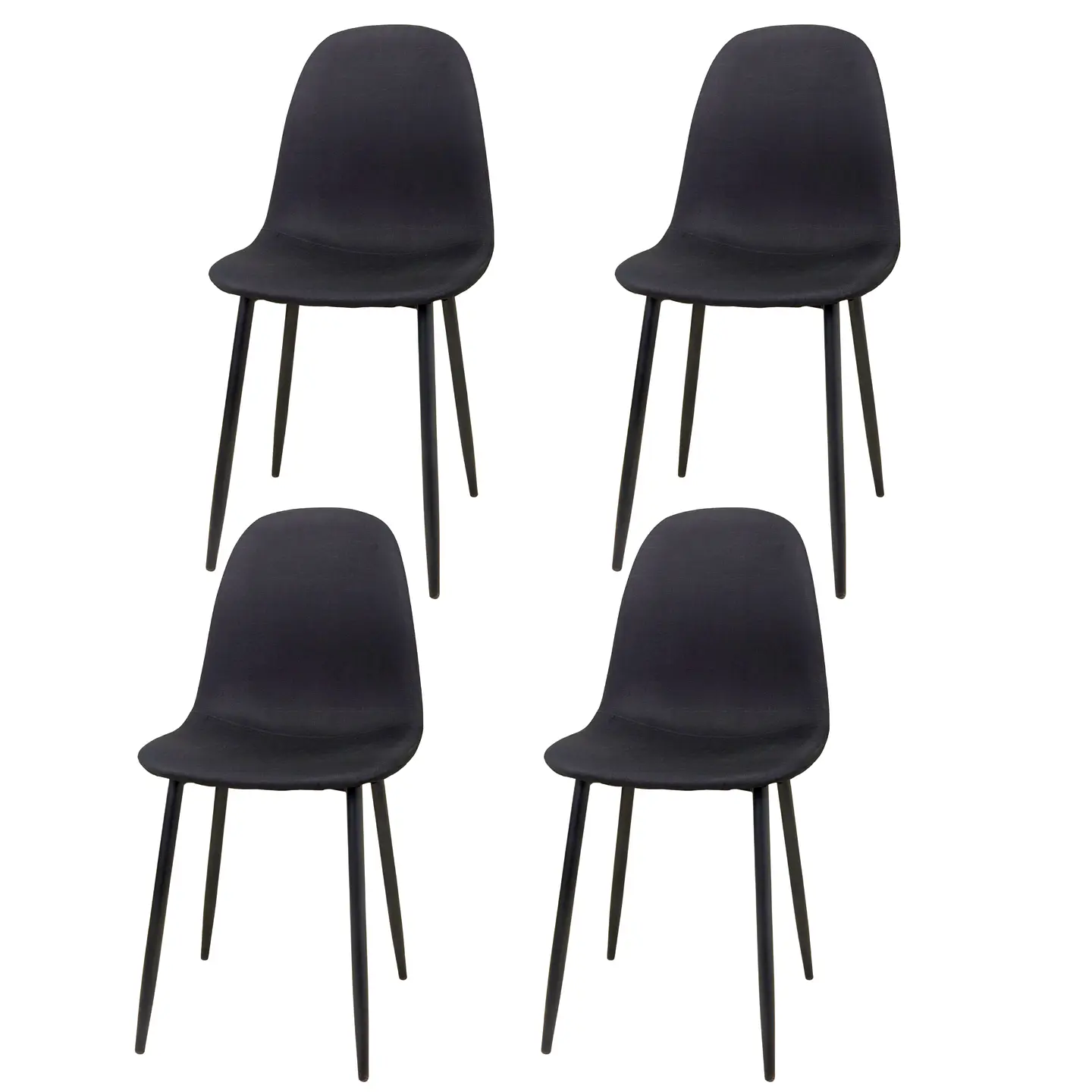 Pack 4 Sillas Eames Lino PN 5