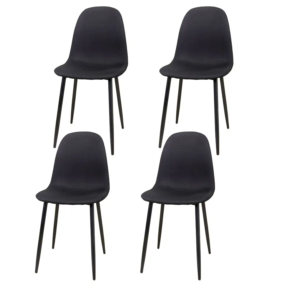 Pack 4 Sillas Eames Lino PN 5