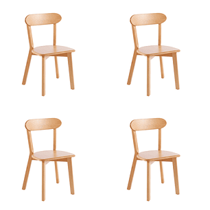 Pack de 4 Sillas Soma