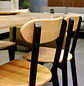 Comedor Rectangular Rusti 140x80 + Sillas Soma Negro  - Miniatura 2