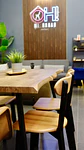 Comedor Rectangular Rusti 140x80 + Sillas Soma Negro  - Miniatura 4