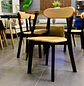 Comedor Rectangular Rusti 140x80 + Sillas Soma Negro  - Miniatura 10