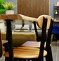 Comedor Rectangular Rusti 140x80 + Sillas Soma Negro  - Miniatura 12