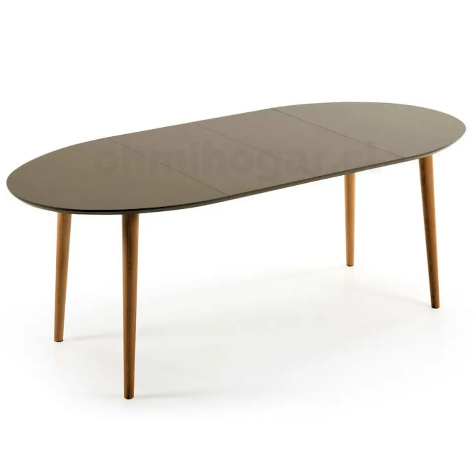Mesa Extensible Negro 100cm a 180cm  4