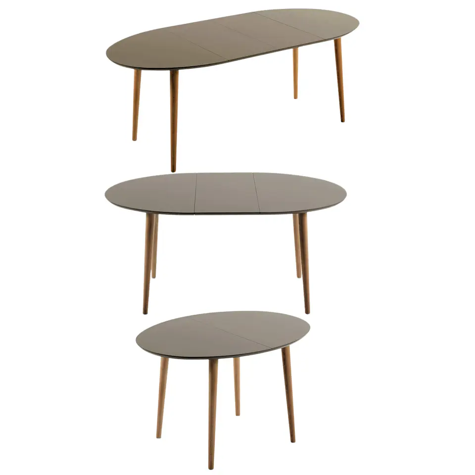 Mesa Extensible Negro 100cm a 180cm  1
