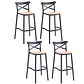 Pack 4 Taburetes Crossback Top 65cm  - Miniatura 1