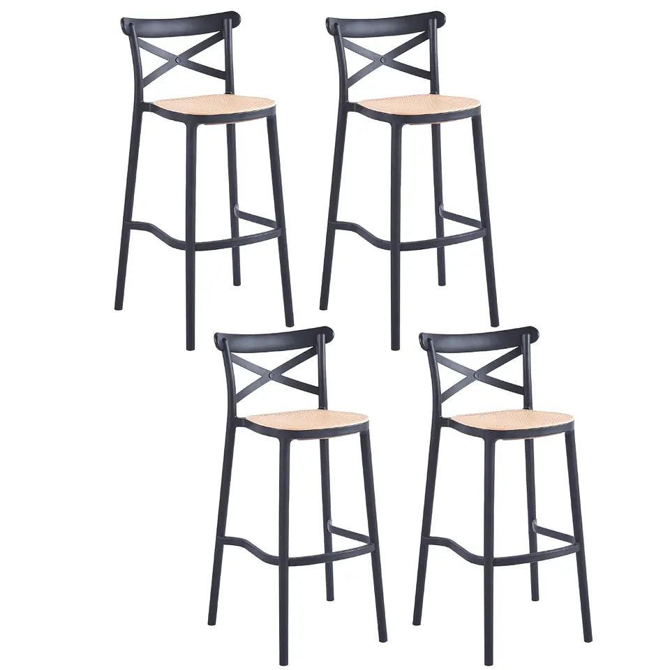 Pack 4 Taburetes Crossback Top 65cm  1