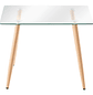 Mesa Eames Vidrio Cuadrada 80x80cm - Miniatura 2