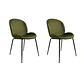 Pack de 2 Sillas Berta Velvet PN - Miniatura 7