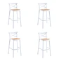 Pack 4 Taburetes Crossback Top 76cm  - Miniatura 2