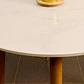 Mesa de Comedor Redonda de Cuarzo Calacatta Soft - (80cm, 100cm) - Miniatura 5