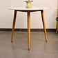 Mesa de Comedor Redonda de Cuarzo Calacatta Soft - (80cm, 100cm) - Miniatura 7
