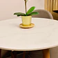 Set Comedor Redondo de Cuarzo + 4 Sillas Lino Oak - Miniatura 8