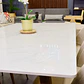 Set Comedor Rectangular de Cuarzo + 4 Sillas Eames Velvet - Miniatura 6