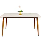 Set Comedor Rectangular de Cuarzo + 4 Sillas Eames Velvet - Miniatura 8