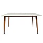 Set Comedor Rectangular de Cuarzo + 4 Sillas Eames Velvet - Miniatura 9