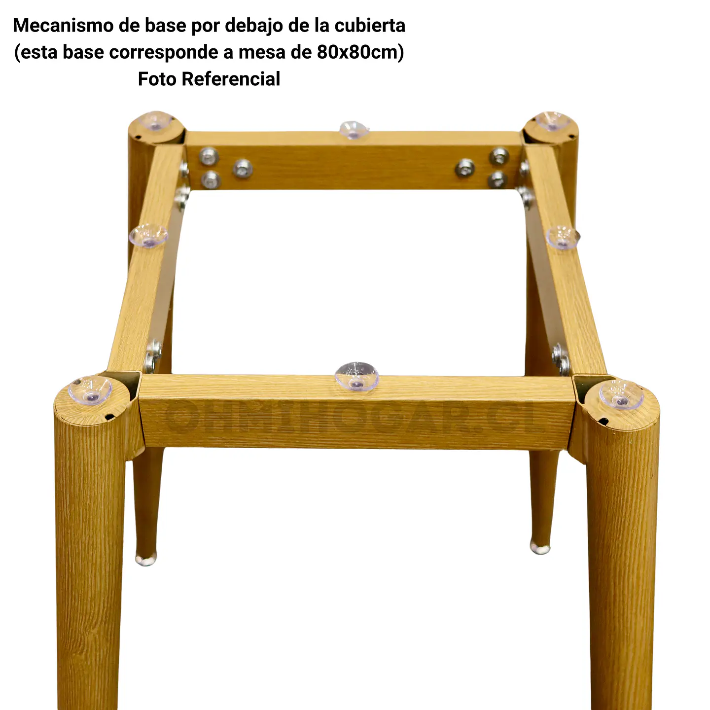 Set Comedor Rectangular de Cuarzo + 4 Sillas Eames Velvet 11