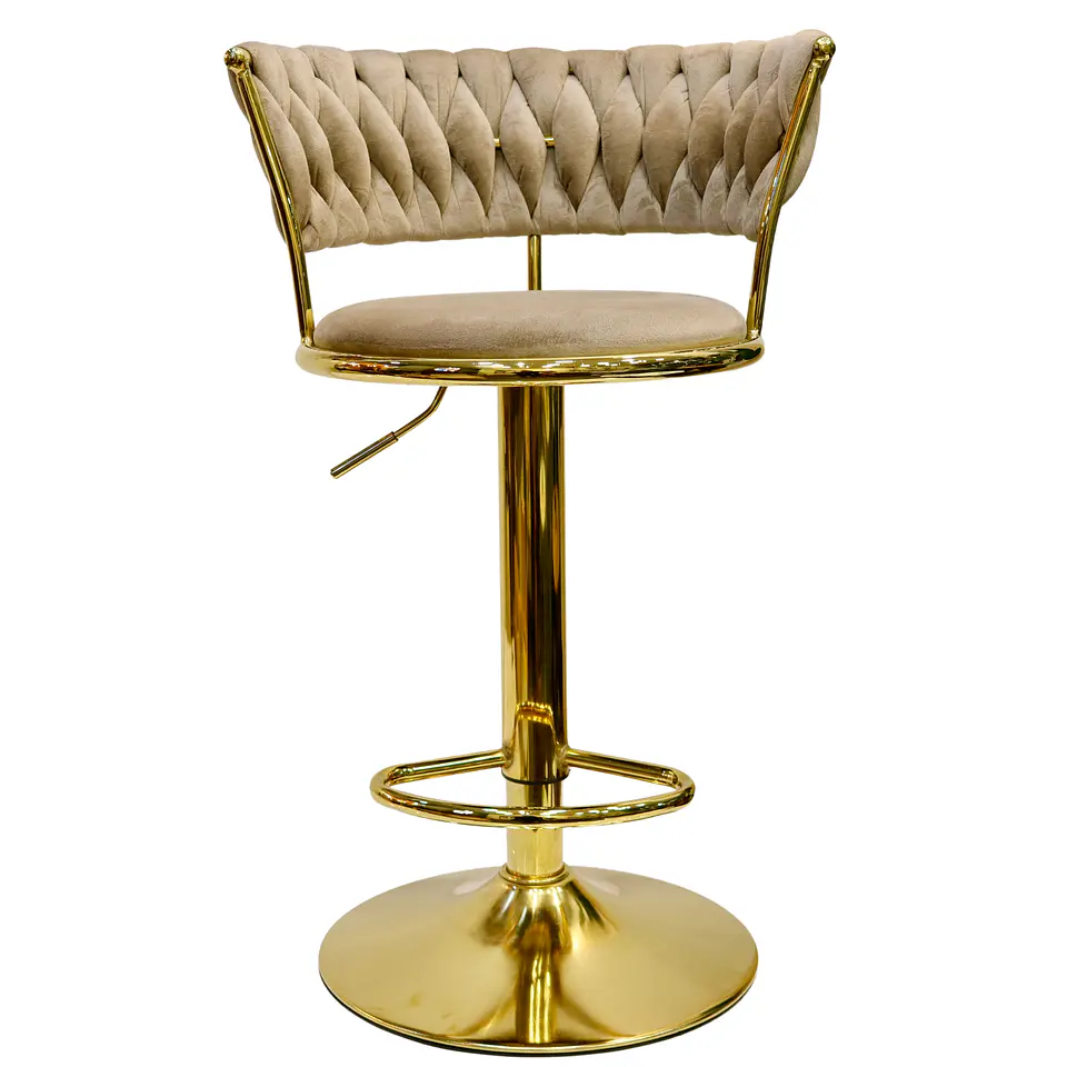 Taburete Luxury Regulable & Giratorio Velvet 5
