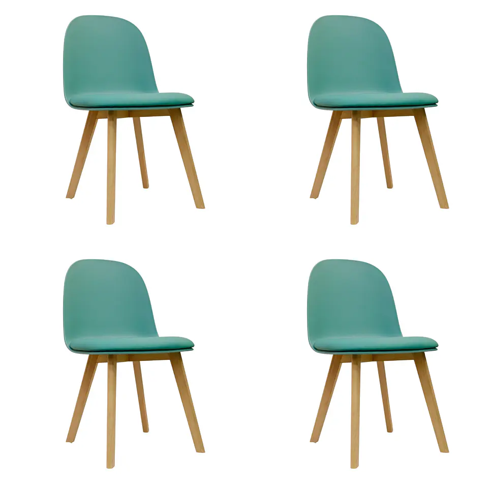Pack de 4 Sillas New Tulip 2