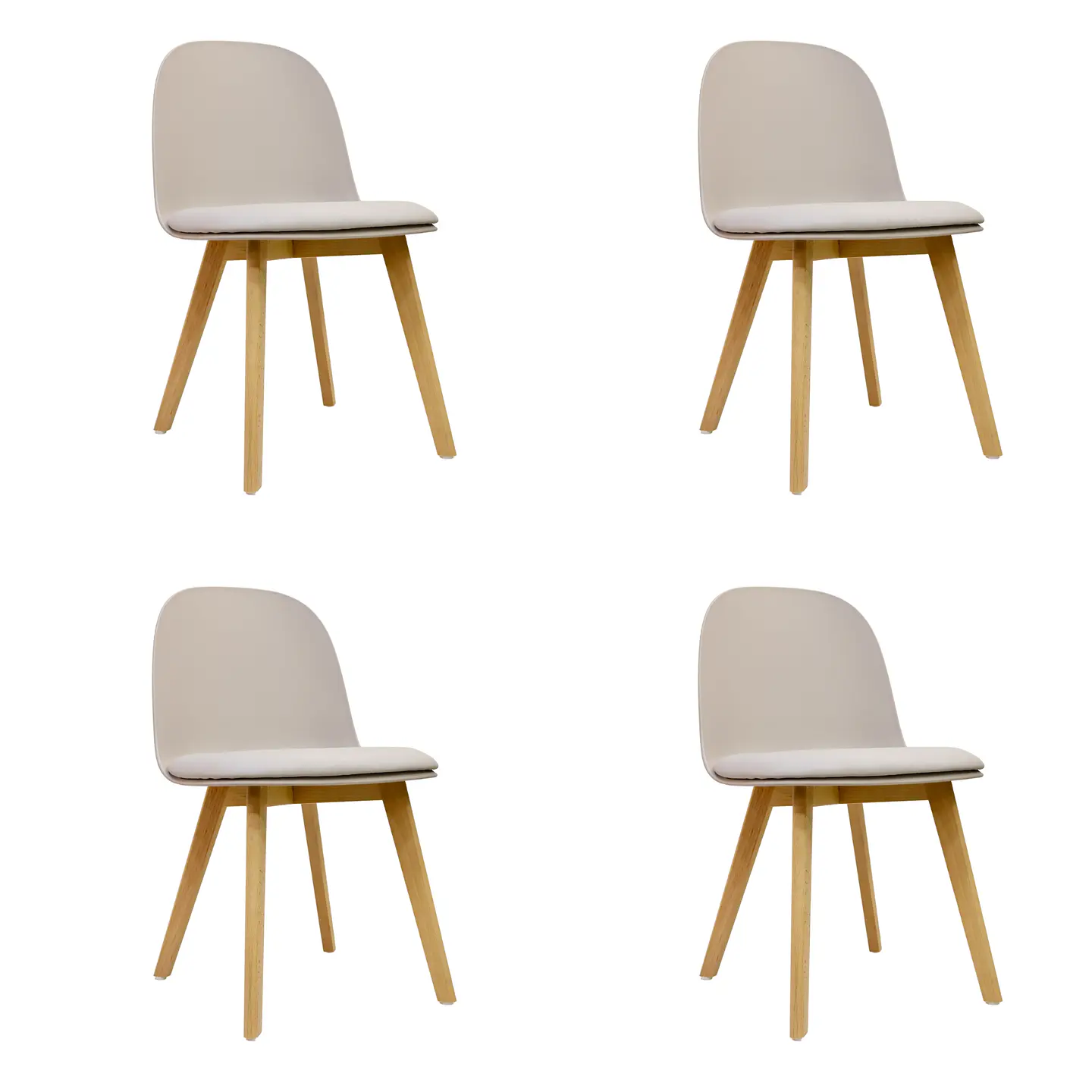 Pack de 4 Sillas New Tulip 4