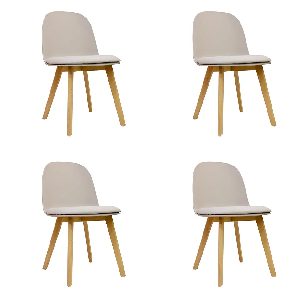 Pack de 4 Sillas New Tulip 4