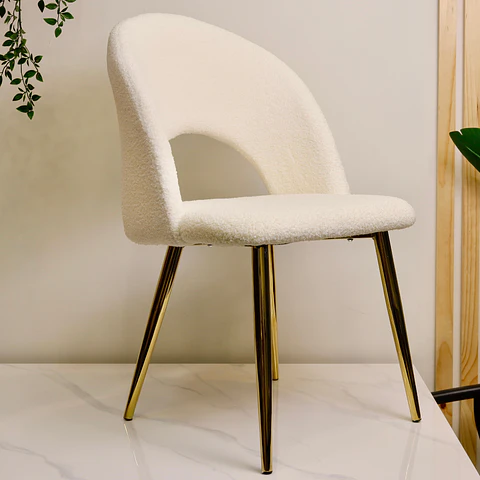 Silla Lana Bouclé