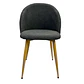 Comedor Redondo Tulip Wood Base Blanca 100cm + 4 Sillas Lino - Miniatura 10