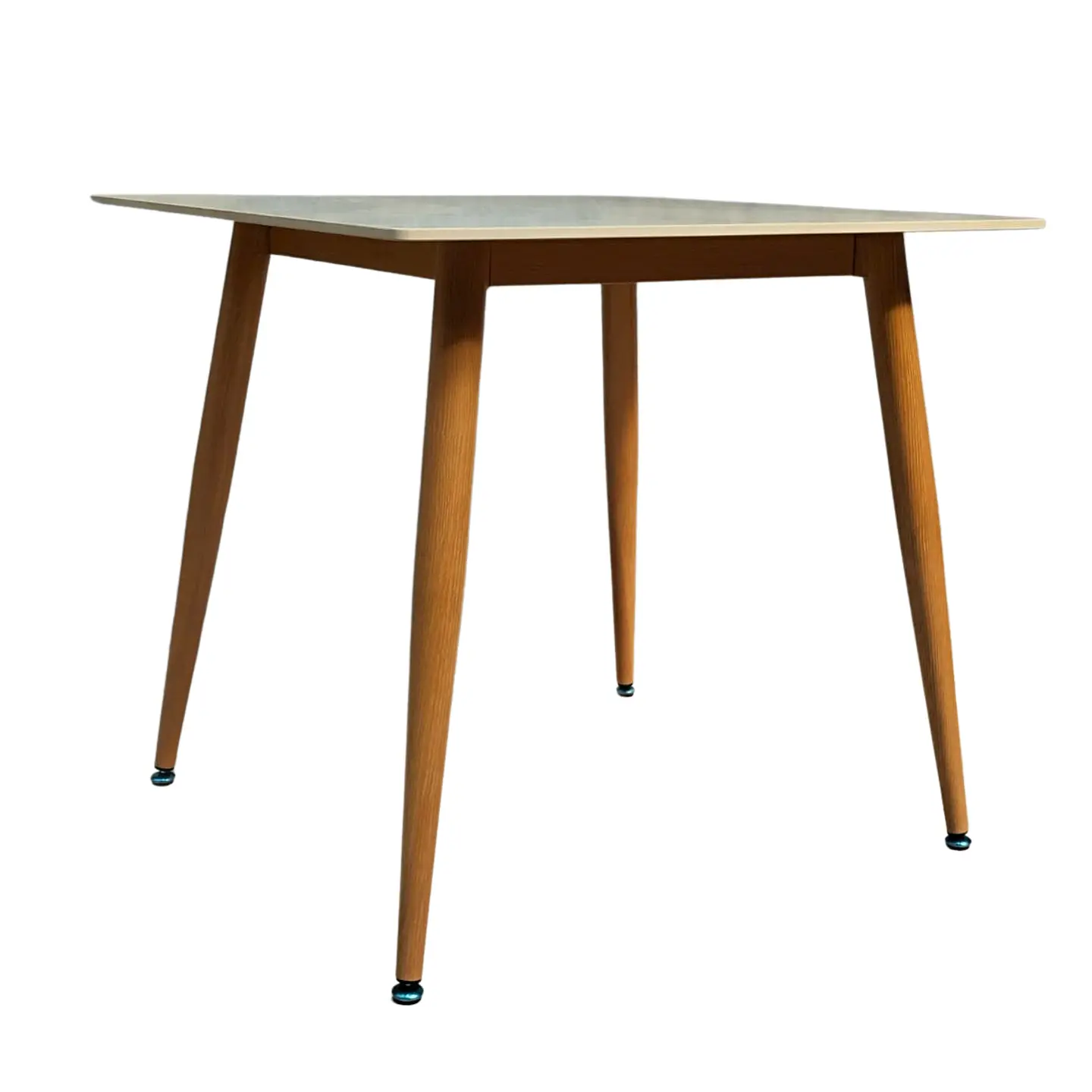 Mesa de Comedor Cuadrada de Cuarzo Calacatta Soft 80x80cm 3