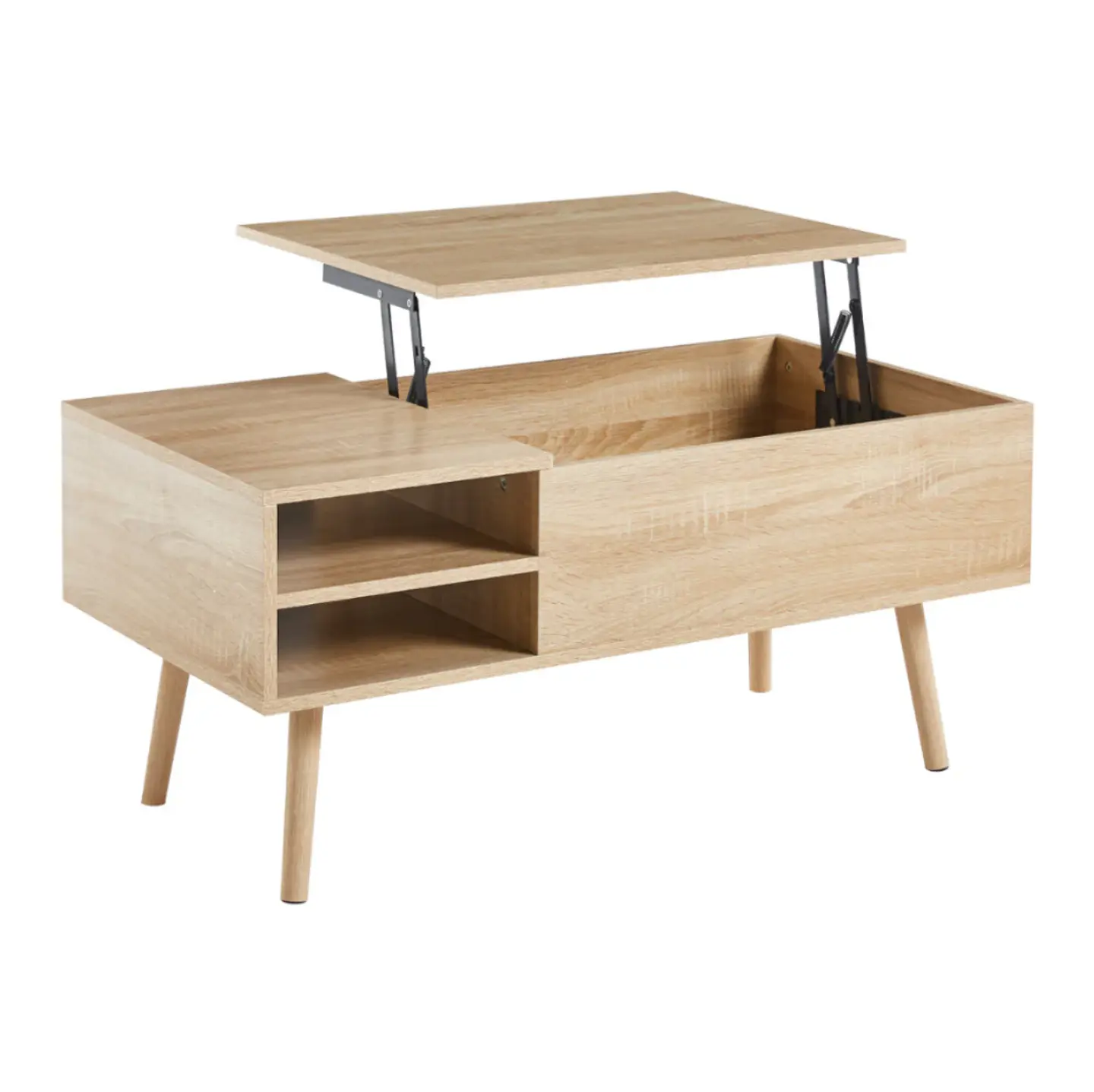 Mesa de Centro Minimal Multifuncional 100x50x45cm 5
