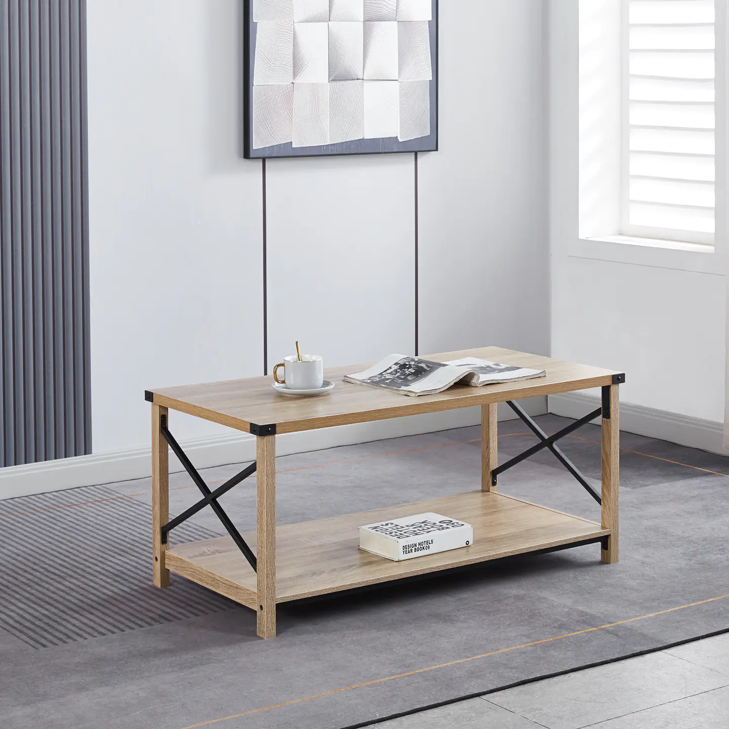 Mesa de Centro África 100x50x45cm 4
