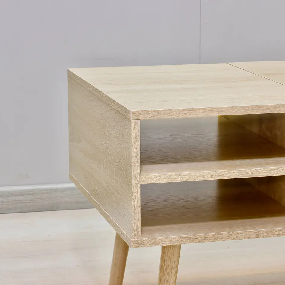 Mesa de Centro Minimal Multifuncional 100x50x45cm 8