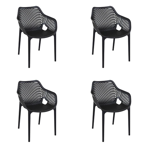 Pack de 4 Butacas Euro Basic 