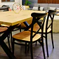 Set Comedor Xtable + Sillas Crossback Top Negro - Miniatura 6