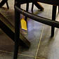 Set Comedor Eames Redondo 100cm Wood + 4 Sillas Crossback Top Negro  - Miniatura 2