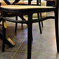 Set Comedor Eames Redondo 100cm Wood + 4 Sillas Crossback Top Negro  - Miniatura 3