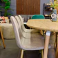 Comedor Extensible Wood (100 - 140 -180 cm) + Sillas Eames Velvet - Miniatura 2