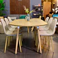 Comedor Extensible Wood (100 - 140 -180 cm) + Sillas Eames Velvet - Miniatura 11