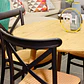 Comedor Extensible Wood (100-140-180 cm) + Sillas Crossback Top - Miniatura 3