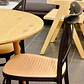 Comedor Extensible Wood (100-140-180 cm) + Sillas Crossback Top - Miniatura 5